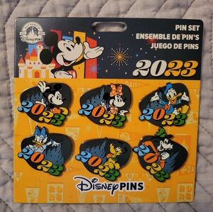 Disney 2023 pin set